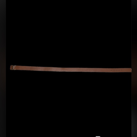 Mens LV Tan/Black Reversible belt - Picture 3 of 4